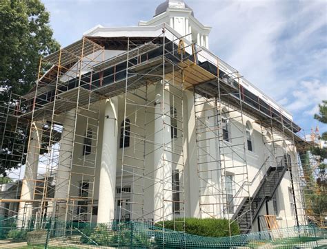 Kenton Countys Iconic Historic Courthouse In Independence Undergoing