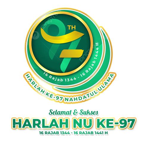 Logo Harlah Nu 2023 The 97th Birthday Of Nahdatul Ulama Logo Harlah Nu