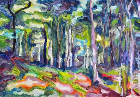 Forest Abstract Paintings