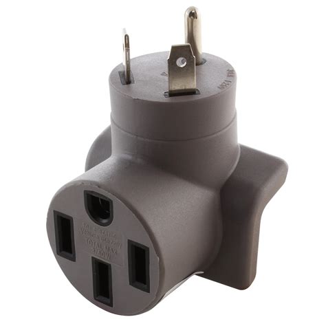 Ac Works®evse Rv Generator Tt 30 Plug To 50a Adapter For Tesla Ac
