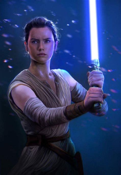 Star Wars Fan Art Star Wars Episode Vii The Force Awakens Jedi Rey