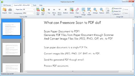 Here's how to do it. FreeMoreSoft - Freemore Scan to PDF - Scan Paper Document ...