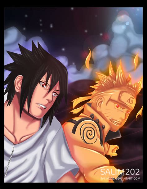 Naruto And Sasuke Ch 641 By Salim202 On Deviantart