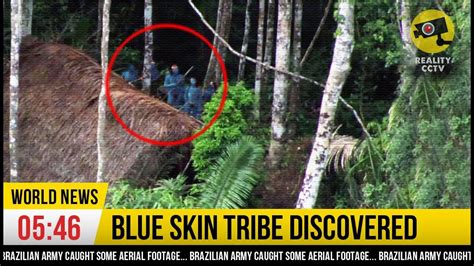 I'm not 100% convinced the way i put of the in the title was the right way to go about it. BLUE SKIN Human Species Found in Amazon (HD) - YouTube