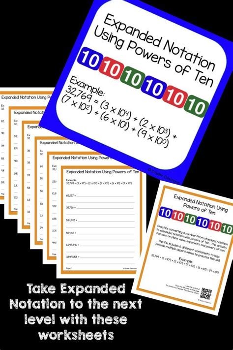 Expanded Notation Using Powers Of Ten Practice Converting A Number From