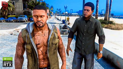 Gta V Franklin And Lamar First Mission In 8k Maxed Out Gameplay