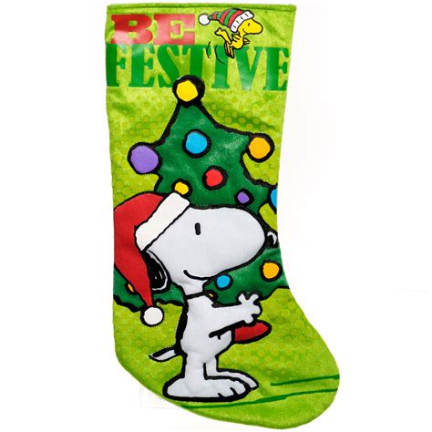 Charlie Brown And Snoopy Peanuts Christmas Stockings Retrofestiveca