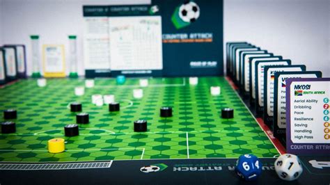 The Football Strategy Board Game Counter Attack