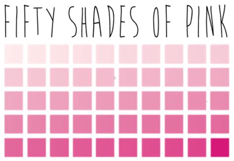 50 Shades Of Pink Pink Life Pink Everything Pink