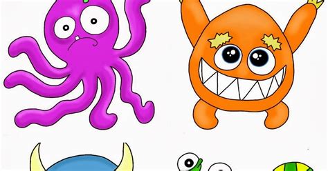 dear person reading this,: Free Monster Coloring Pages
