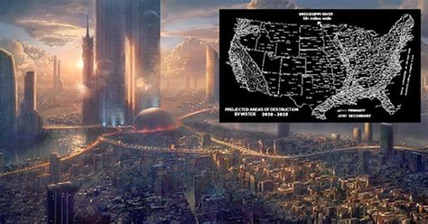 Time Traveler Reveals Future Map Of The Us After Devastating Events