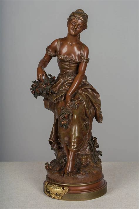 French Bronze by Hippolyte Francois Moreau : Olivier Fleury, Inc ...