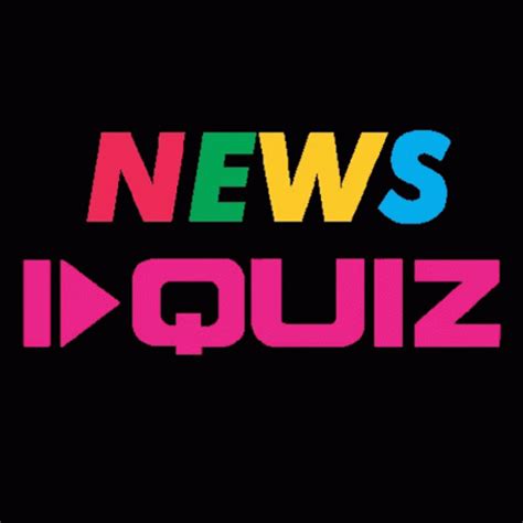 News Quiz Animated Text Colors 