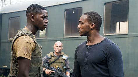 ‘outside The Wire Review Anthony Mackie Plays An Android With A