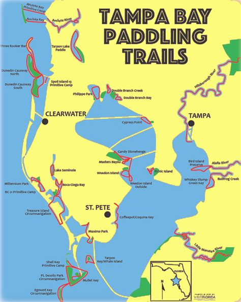 Tampa Bay Paddling Trails Performance Shirt — Florida Paddling Trails