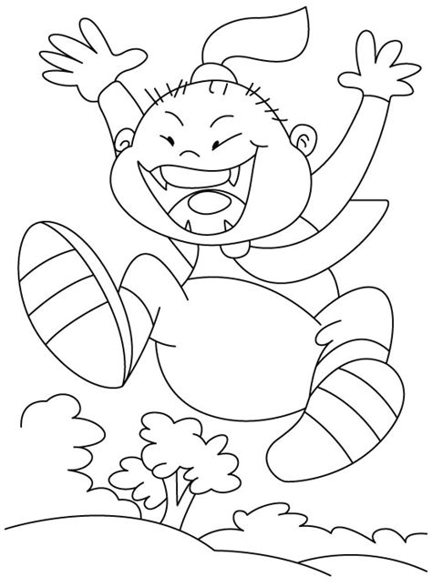 Free Coloring Pages Of Kids Jumping Coloring Wallpapers Download Free Images Wallpaper [coloring876.blogspot.com]