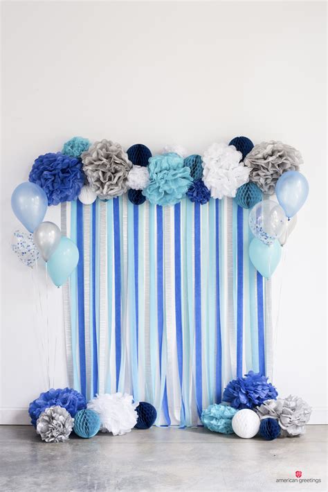 41 Concept Birthday Decoration Ideas Blue And White