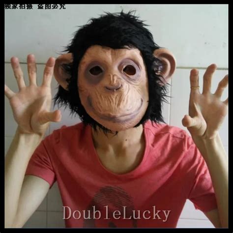 Payday 2 Monkey Masks Heist Mask Game Replica For Adult Movie Mask
