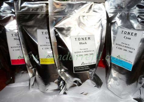 Menjual Toner Refill Gestetner,Kyocera,Konica Minolta,Ricoh,Xerox: TONER KONICA MINOLTA C220/280/360