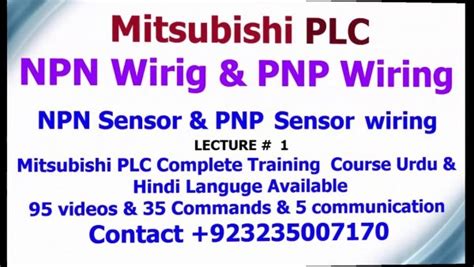 How To Do Mitsubishi Plc Wiring Connect Npn Sensor With Plc Car