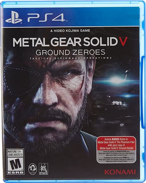 metal gear solid v ground zeroes for playstation 4 by konami ps010173 buy best price in
