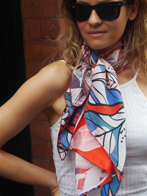 How To Style A Silk Scarf In Three Ways