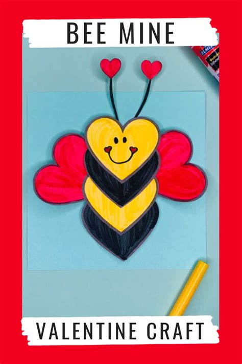 Bee Mine Valentine Craft Mommy Evolution
