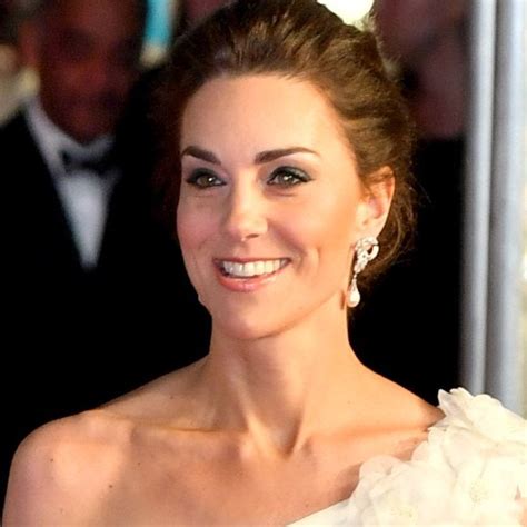 Kate Middleton Wore A Stunning White Floral Gown To The Baftas Glamour
