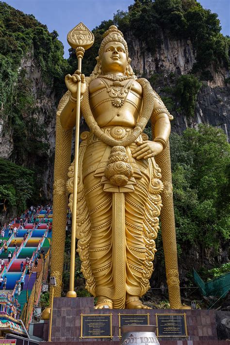 It takes its name from the malay w. File:Batu Caves, Lord Murugan Statue. 2019-12-01 10-49-53 ...
