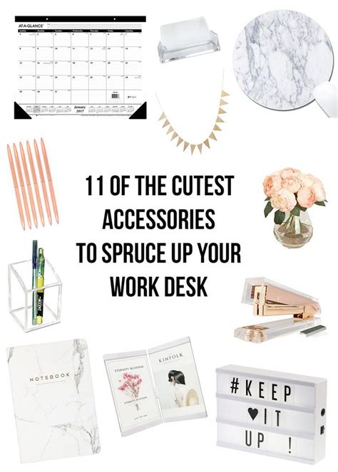 11 Of The Cutest Accessories To Spruce Up Your Work Desk With Images
