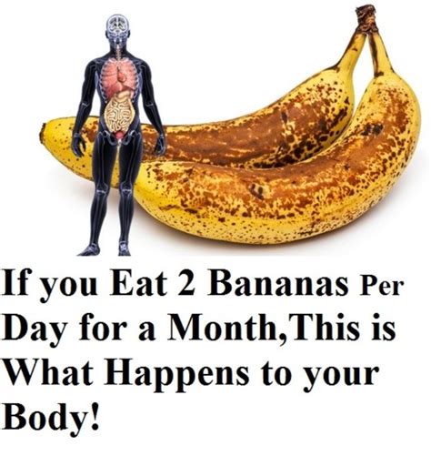 Eat 2 Black Spotted Bananas A Day For A Month And This Will Happen To Your Body Health Drinks