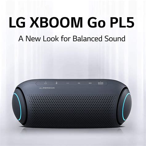 Lg Xboom Go Pl5 Water Resistant Bluetooth Portable Speaker Up To 18