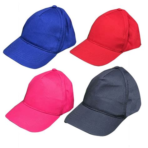 Childrens Plain 5 Panel Baseball Caps Wholesale Hats Wholesale