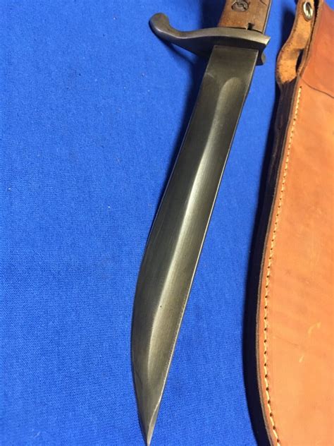 Ww11 German Fighting Knife Made From Bayonet Ebay