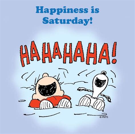 Peanuts On Twitter Happiness Is Saturday ️ Vfk0q1wreg