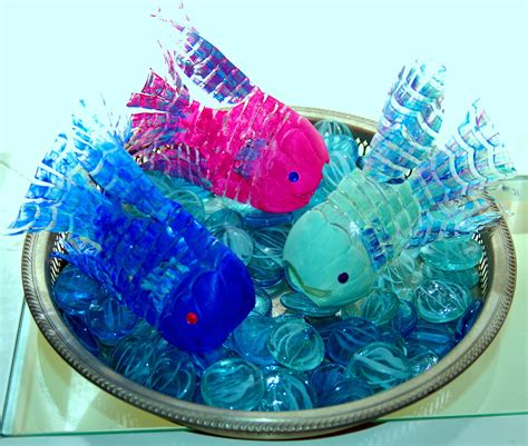 Recycled Water Bottle Fish Water Bottle Crafts Bottle Crafts Wine
