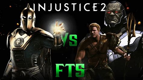 Injustice 2 Dr Fate Vs Aquaman Darkseid Ft5 Youtube