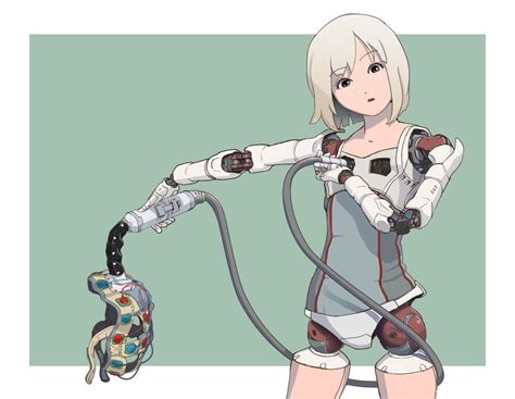 Sukabu On Twitter Anime Art Fantasy Robots Art Illustration Robot Concept Art
