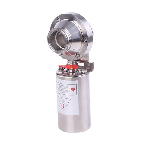 Sanitary Hygienic Stainless Steel Pneumatic Actuated Butterfly Type Ball Valve China Sanitary