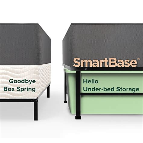 Smartbase compack mattress foundation, bed frame, twin. Zinus Shawn 14 Inch SmartBase Mattress Foundation / Platform Bed Frame / Box Spring Replacement ...