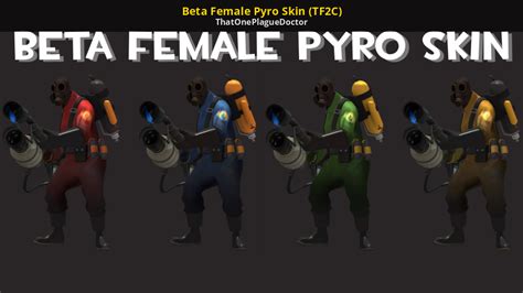 Beta Female Pyro Skin Tf2c Team Fortress 2 Classic Mods