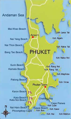 Karon Beach Resort Map Phuket Hotels Discount Hotels In Phuket Thailand