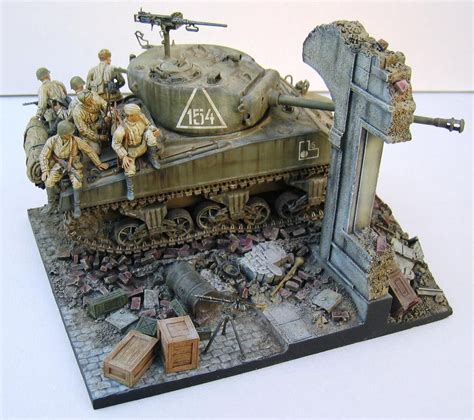 Soviet Sherman Military Diorama Scale Art Military Modelling