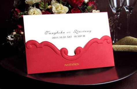 Kuantan is the state capital of pahang, on the east coast of peninsular malaysia. Embossed Red Pocket Wedding Card