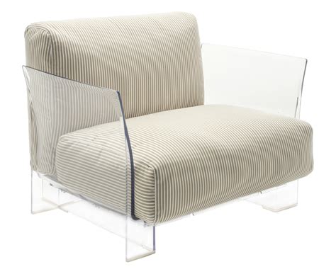 The pop duo armchair, designed by piero lissoni and carlo tamborini for kartell, is a playful and elegant lounge chair with comfort top of mind. Kartell Pop Outdoor Padded armchair - Beige | Made In ...