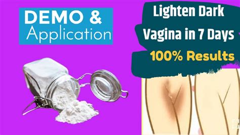 Lighten Up DARK VAGINAL AREA NATURALLY At Home Lighten Private Parts