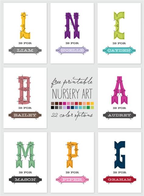 34 Free Wall Art Printables To Hang In Your Home Designbump