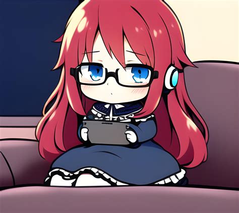 Novelai Anime Gamer Girl By Darkprncsai On Deviantart