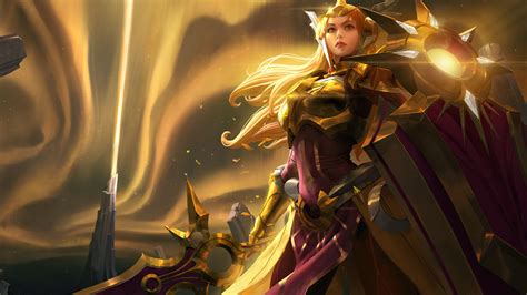 1920x1080 Leona League Of Legends Game Art 4k Laptop Full HD 1080P HD