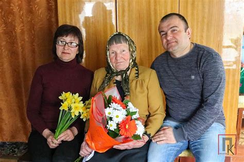 Долгожительница Мария Даниловна Чернявская из д Сороки отметила 90